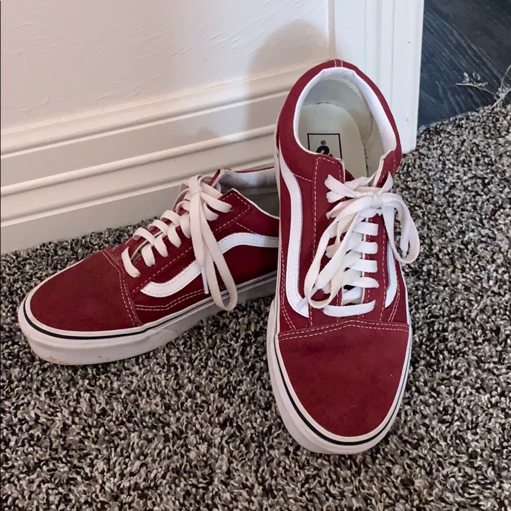 Marroon vans